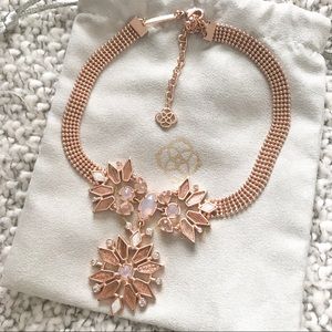 Kendra Scott Isabella Necklace - Rose Gold
